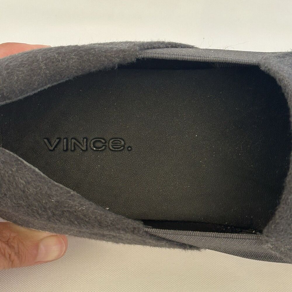 Vince Women's Warren Slip-On Platform Sneakers Gray Suede Size 9.5/39.5 - Picture 6 of 11